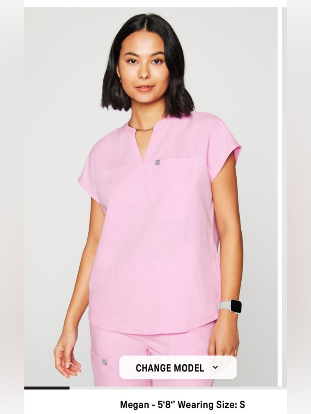 Fabletics Evolve Oversized Scrub Top
